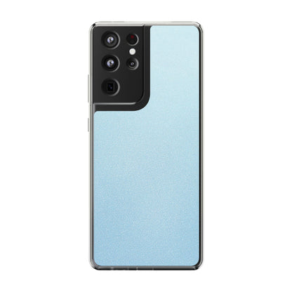 Clear Phone Case – Blue Whisper