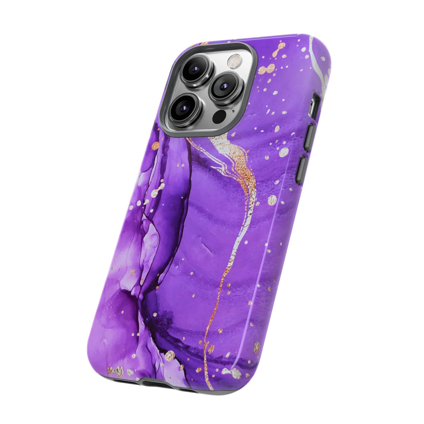 Protective Phone Case – Gilded Violet