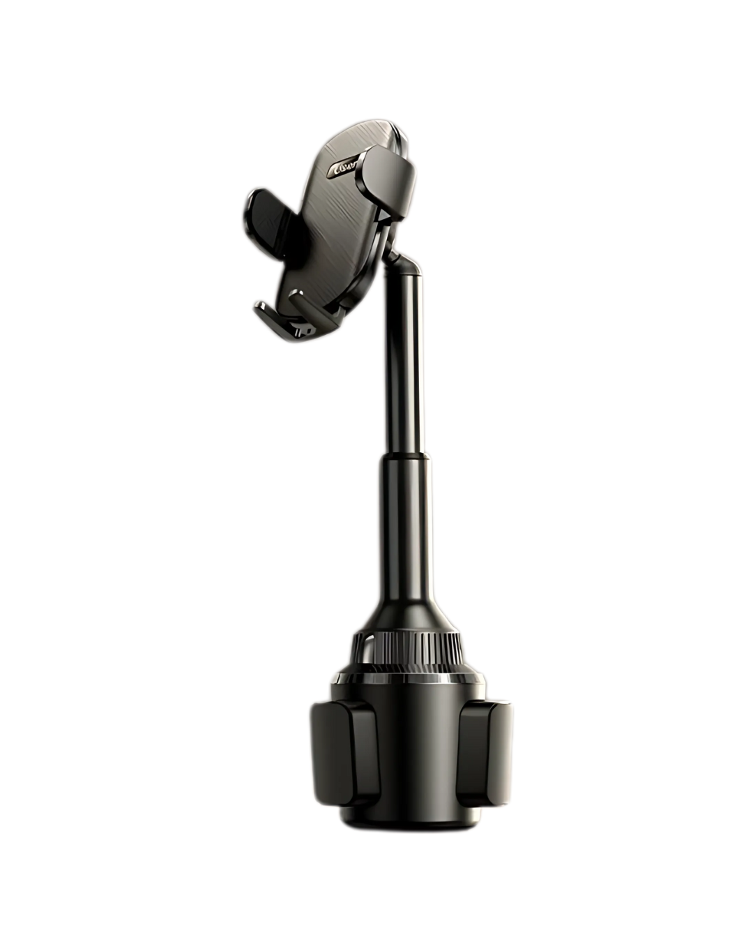360° Adjustable Car Cup Phone Holder - Universal Mount for 4-17 Inch Smartphones