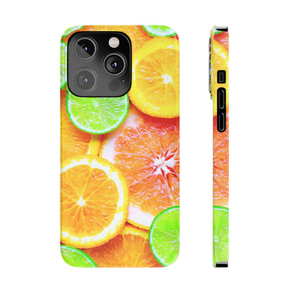 Slim Phone Case – Sunkissed Citrus
