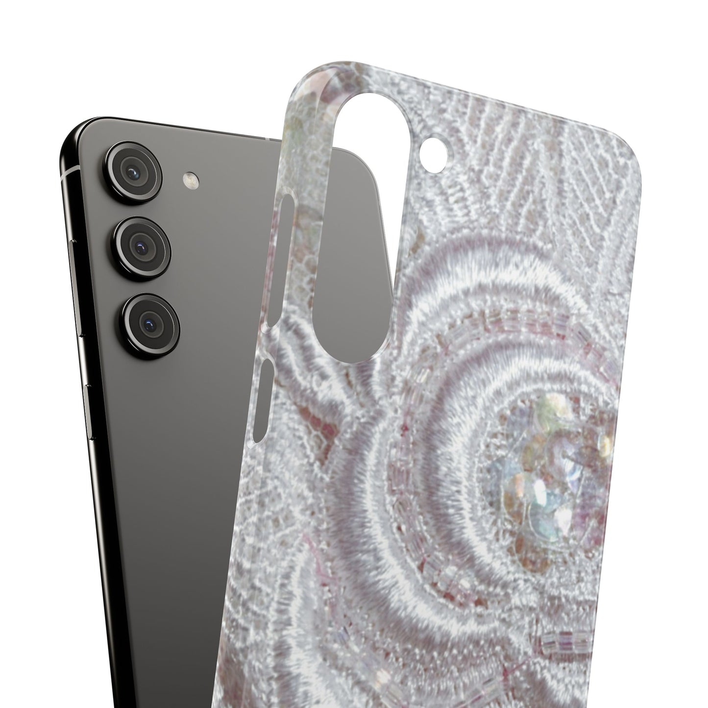 Snap Phone Case – Lace Veil