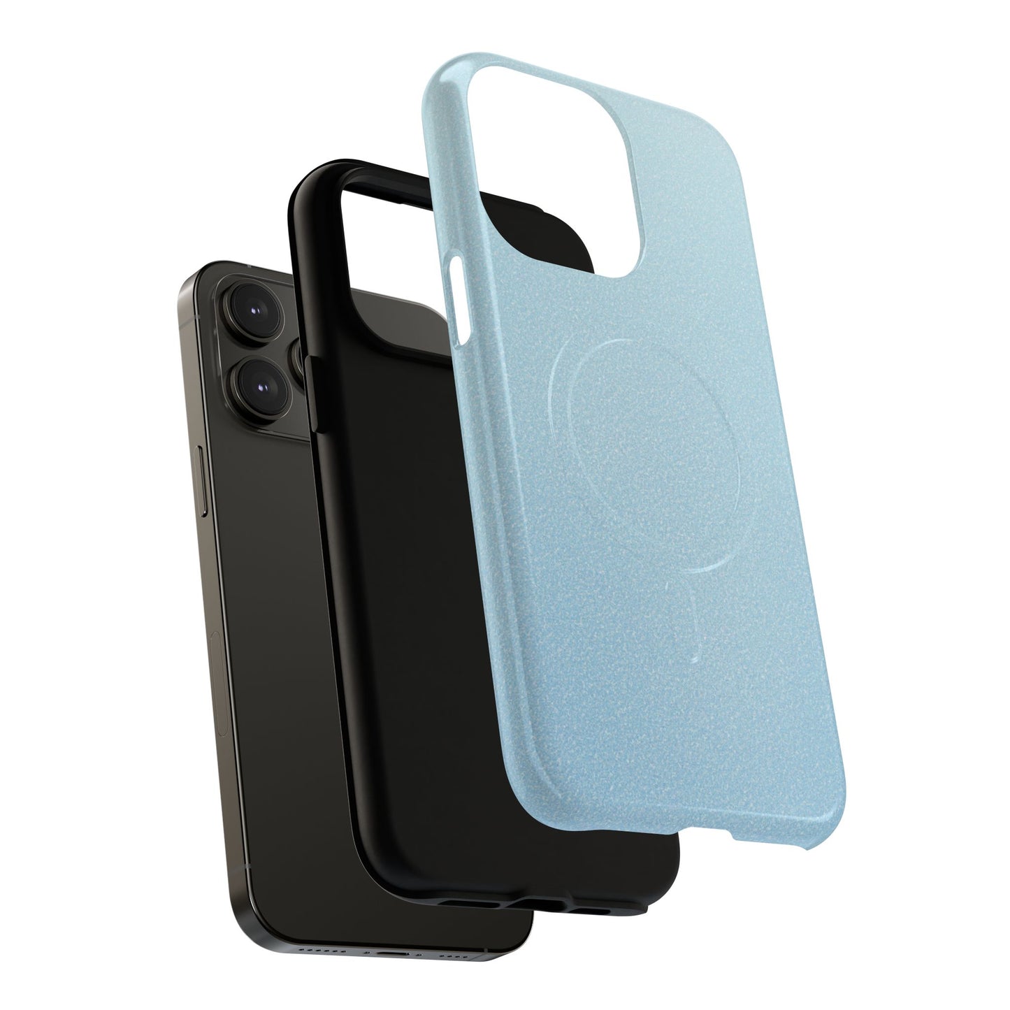 Protective Magnetic Phone Case – Blue Whisper