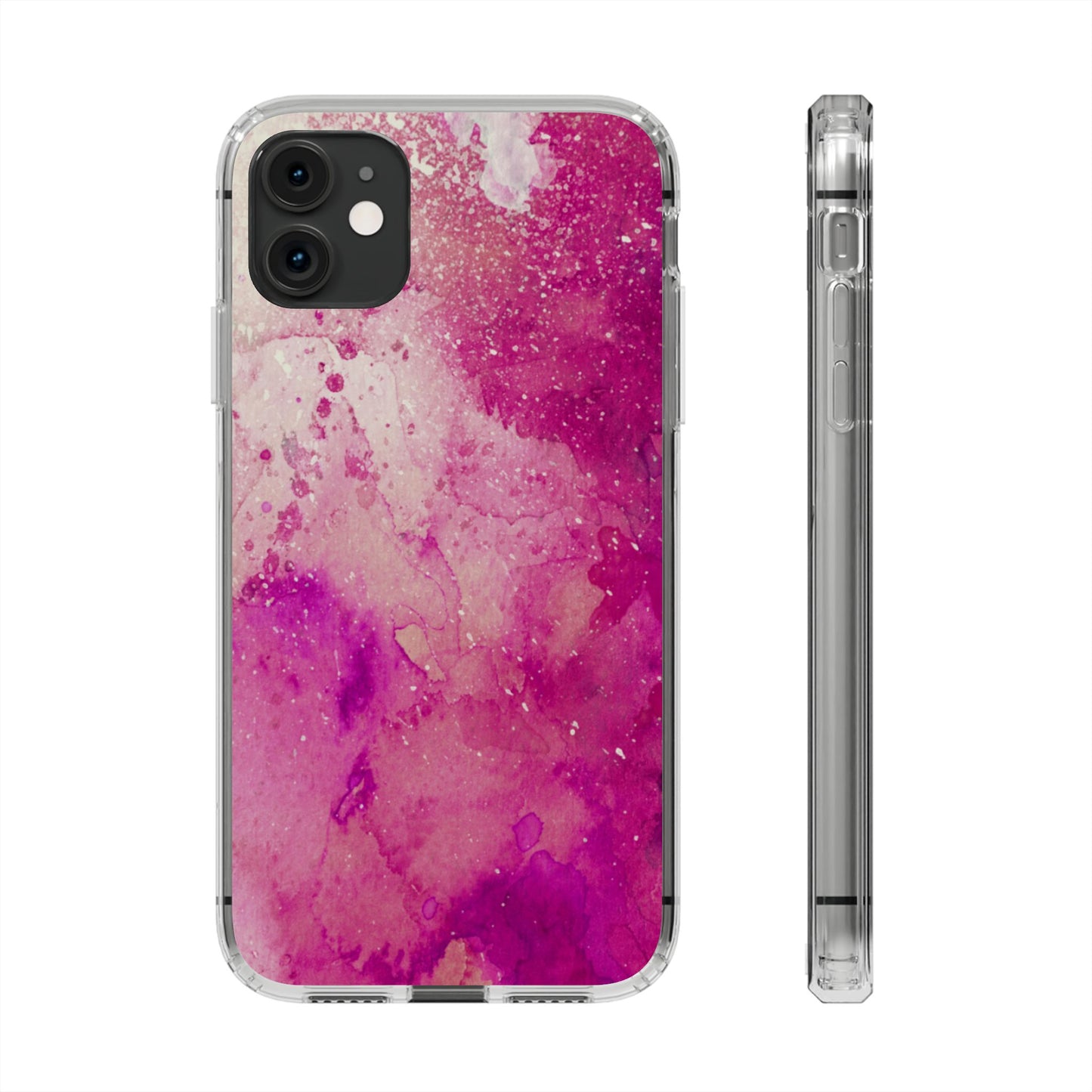 Clear Phone Case – Spilled Wine