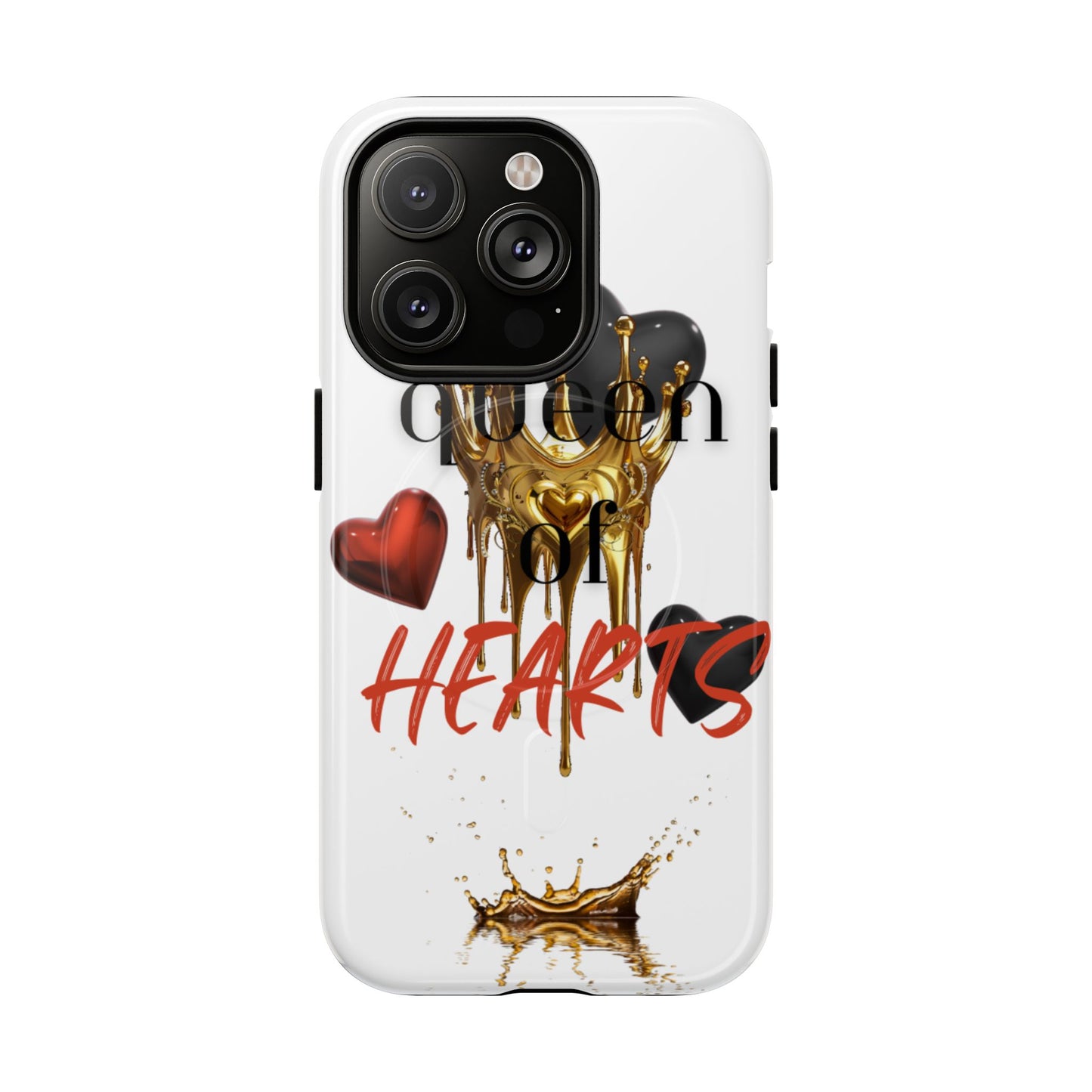 Protective Magnetic Phone Case – Queen of Hearts