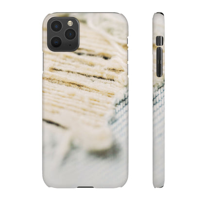Snap Phone Case – Woven Warmth