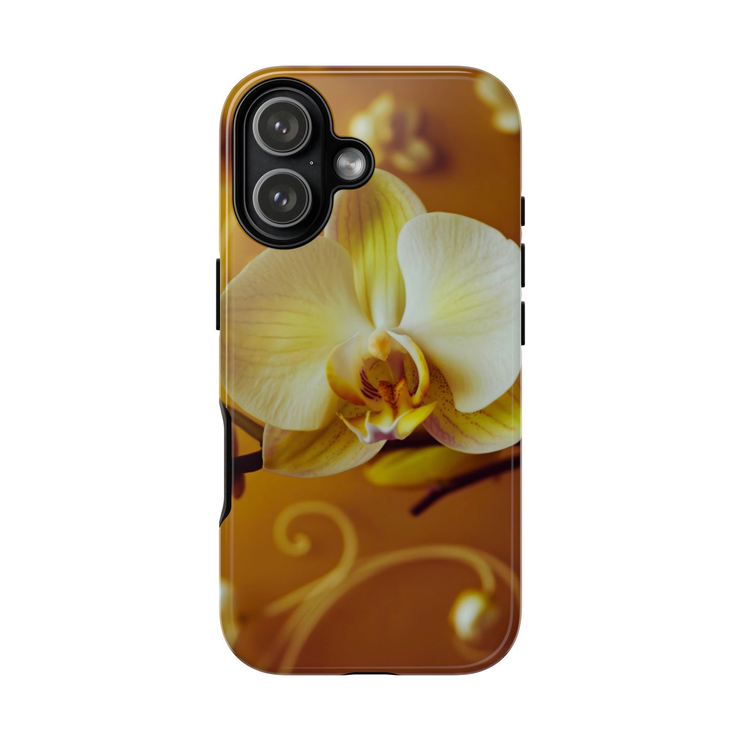 Protective Phone Case – Amber Orchid