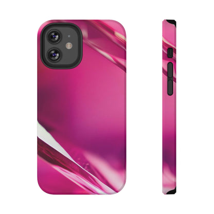Impact-Resistant Phone Case – Magenta Motion