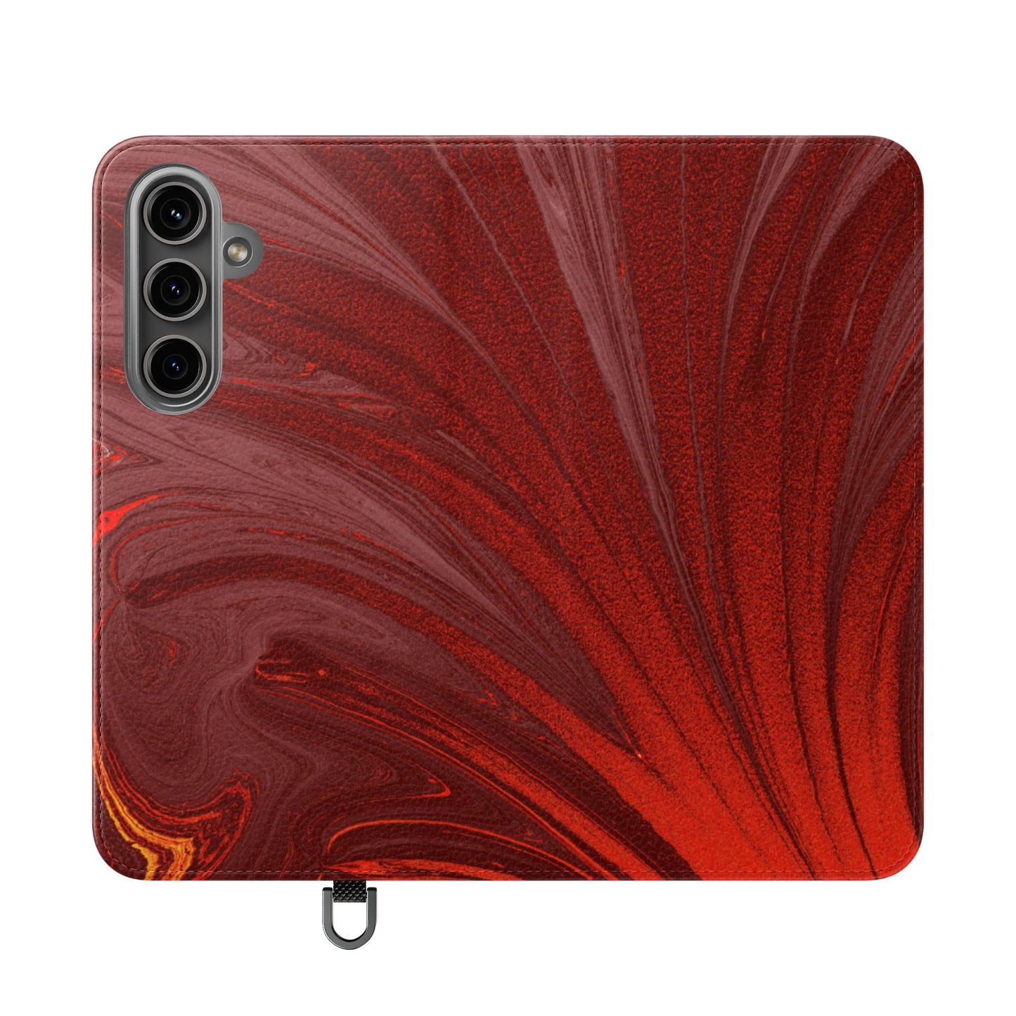 Flip Case – Crimson Current