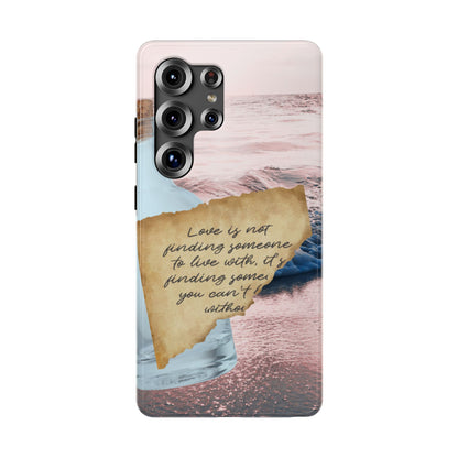 Impact-Resistant Phone Case – Written in the Tide – Compatible with iPhone 11–17 & Samsung Galaxy S22–S26 Series