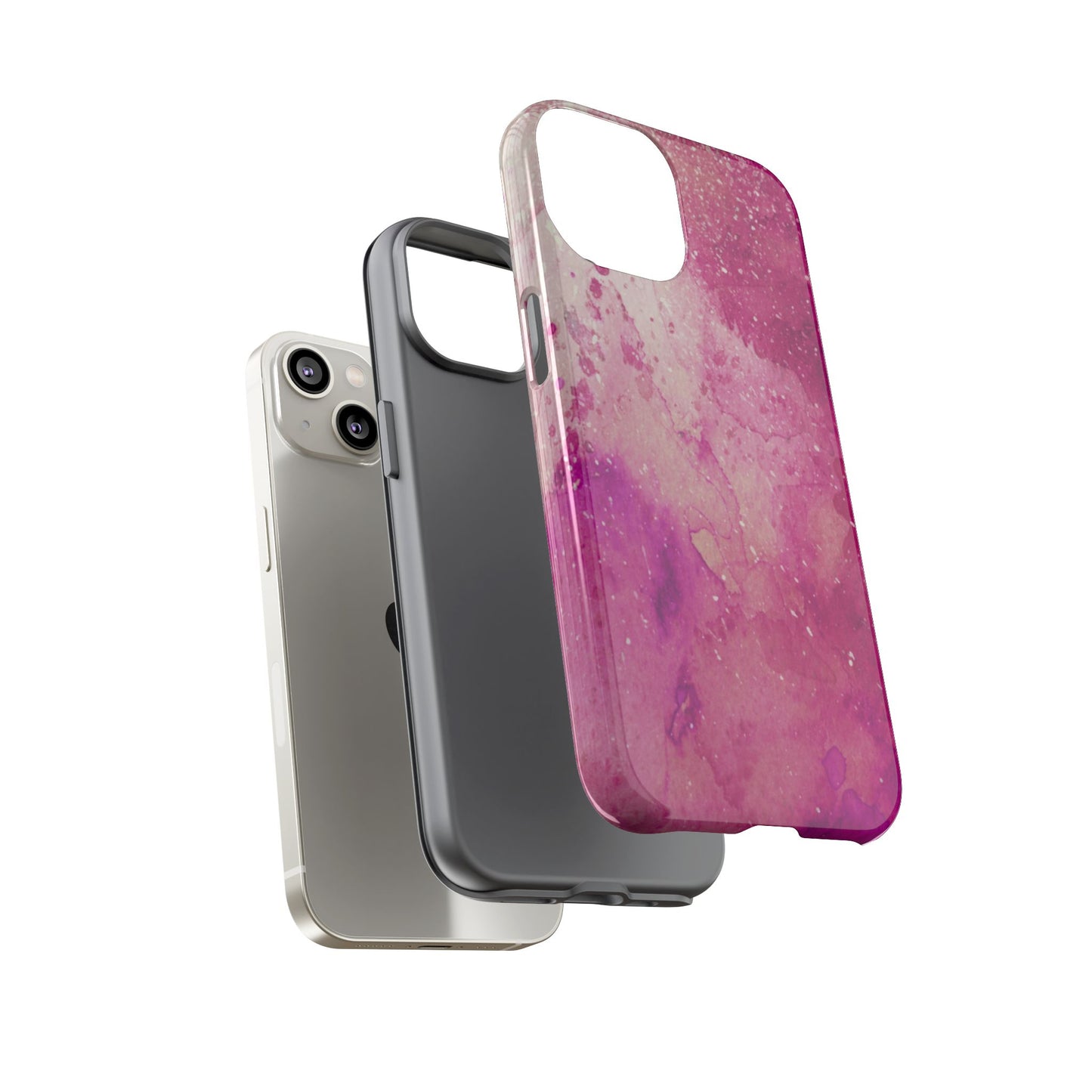Protective Phone Case – Spilled Wine
