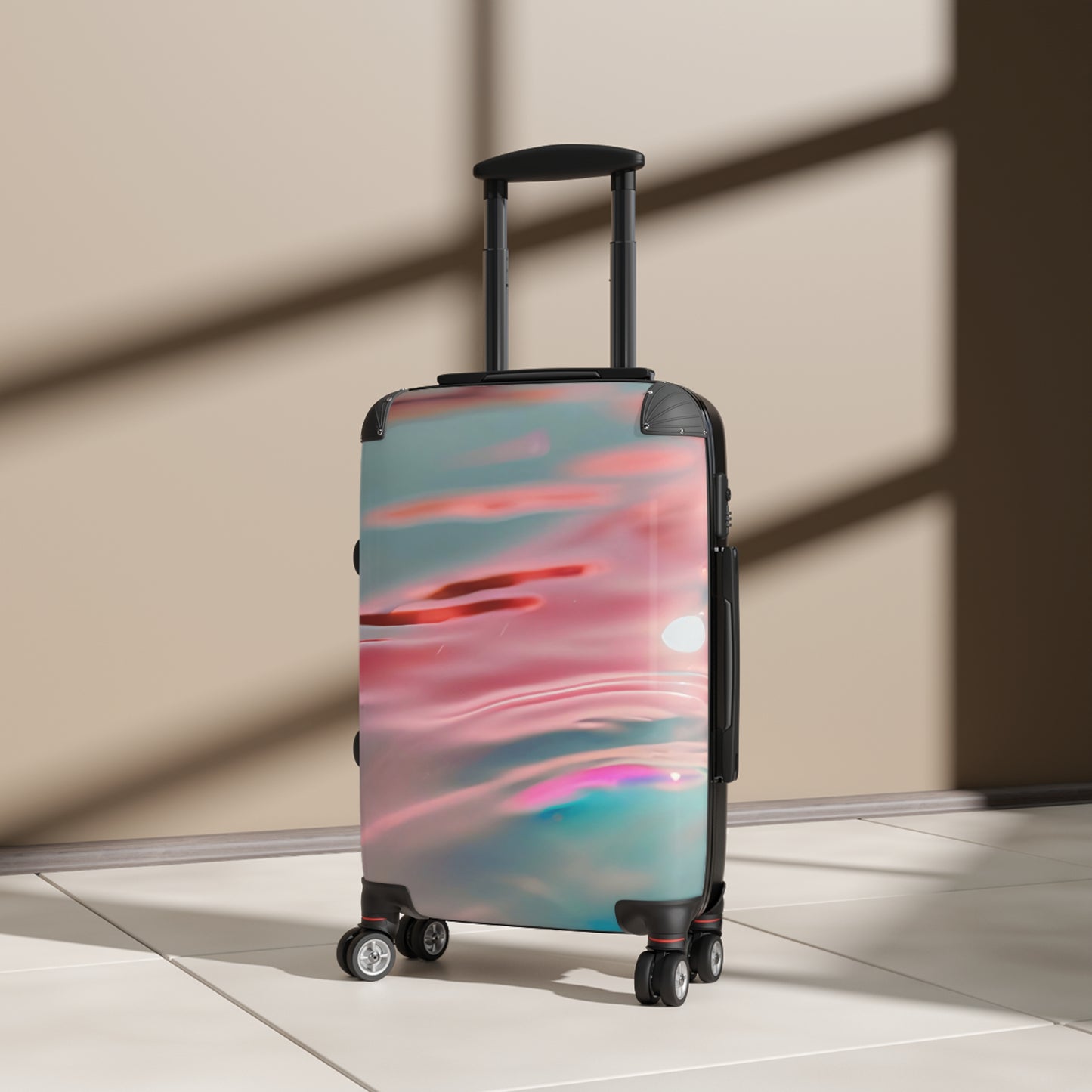 Hardshell Suitcase – Liquid Sunset