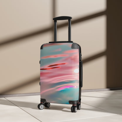 Hardshell Suitcase – Liquid Sunset