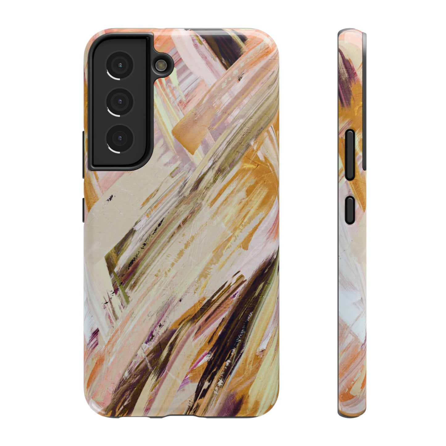 Impact-Resistant Phone Case – Brush & Bronze