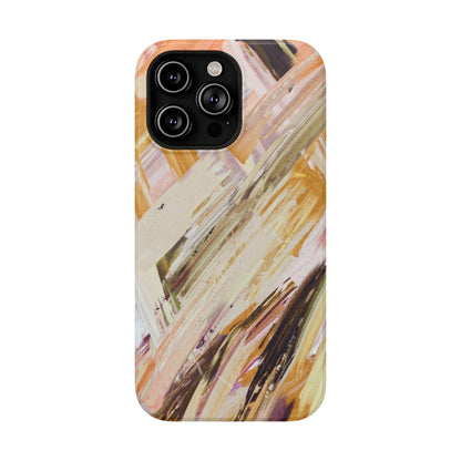 Impact-Resistant Phone Case – Brush & Bronze