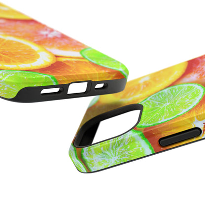 Impact-Resistant Phone Case – Sunkissed Citrus