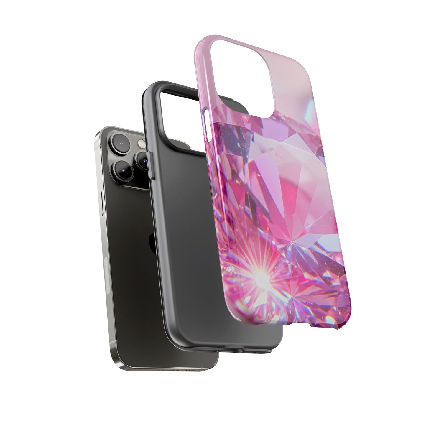 Protective Phone Case – Pink Ice