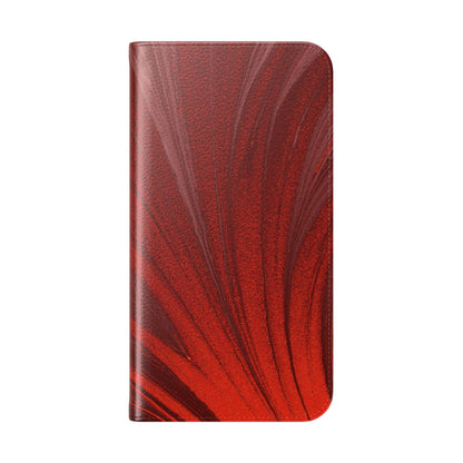 Flip Case – Crimson Current