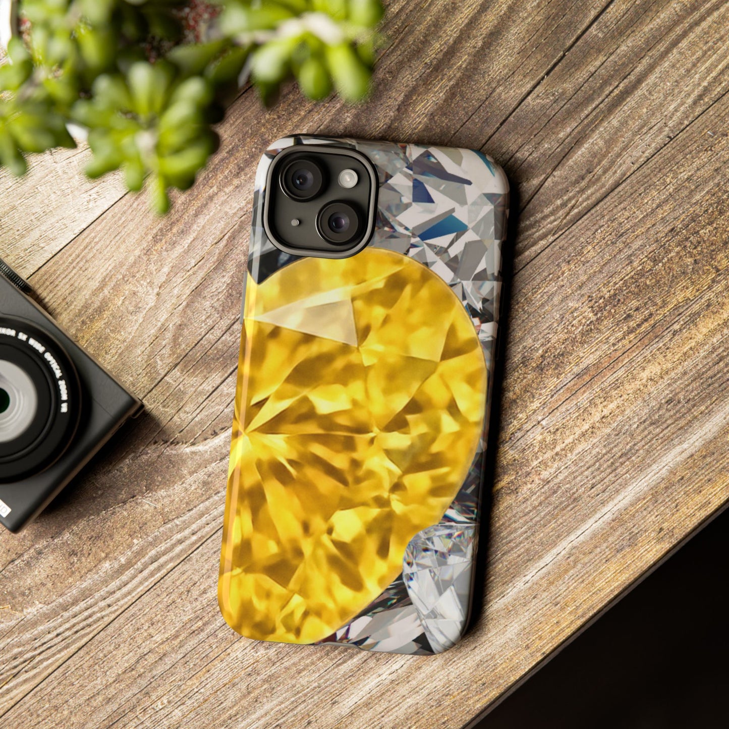 Protective Phone Case – Heart of Gold