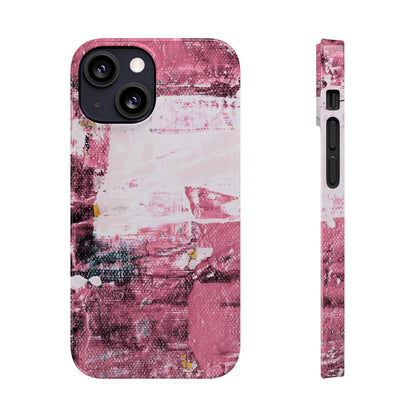 Slim Phone Case – Faded Cranberry – Compatible with iPhone 11–17 Series
