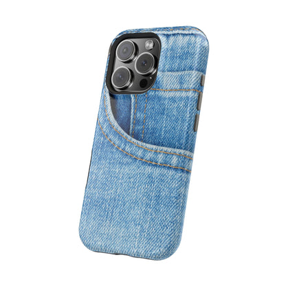Wireless-Charging Compatible Case – Blue Jean Baby
