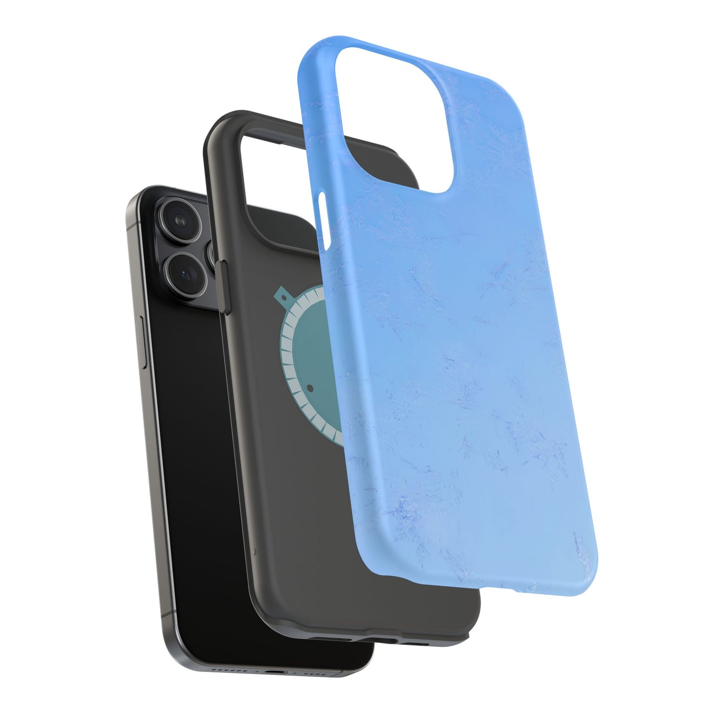 Wireless-Charging Compatible Case – Azure Fade