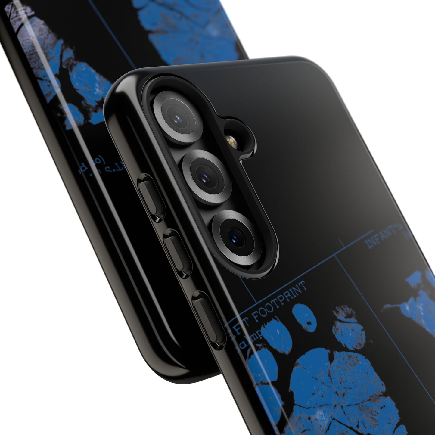 Protective Phone Case – Mom’s Little Blue Footprints