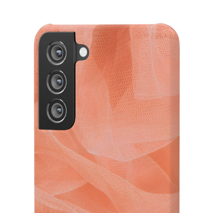 Snap Phone Case – Coral Veil