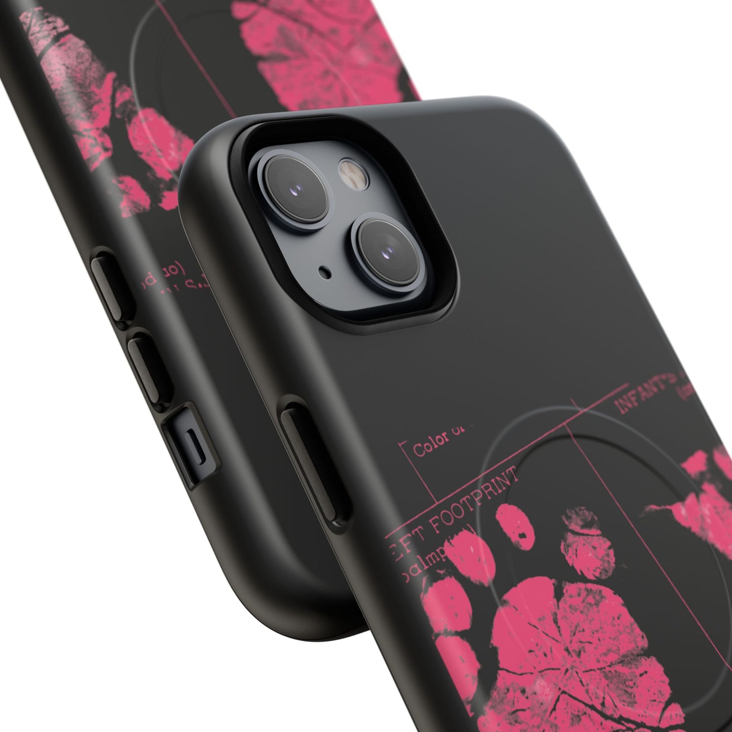 Protective Magnetic Phone Case – Mom’s Little Pink Footprints
