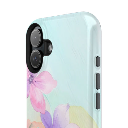 Impact-Resistant Phone Case – Water Petal