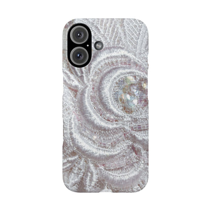 Snap Phone Case – Lace Veil
