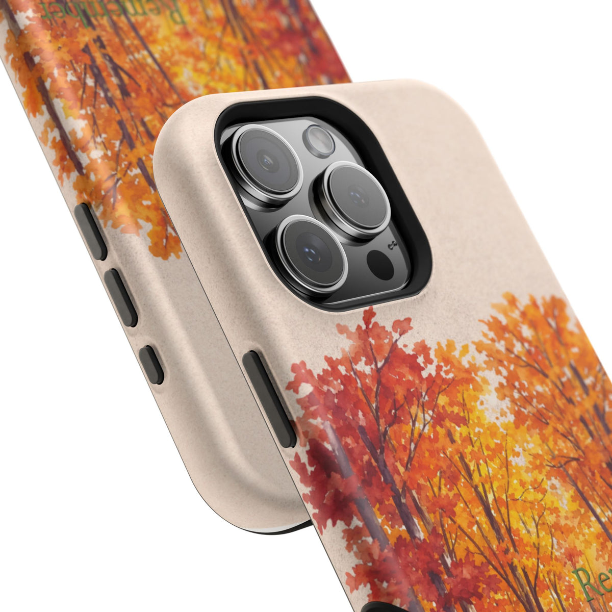 Wireless-Charging Compatible Case – Autumn Remembered – Compatible with iPhone 13–17 & Samsung Galaxy S25–S26 Series