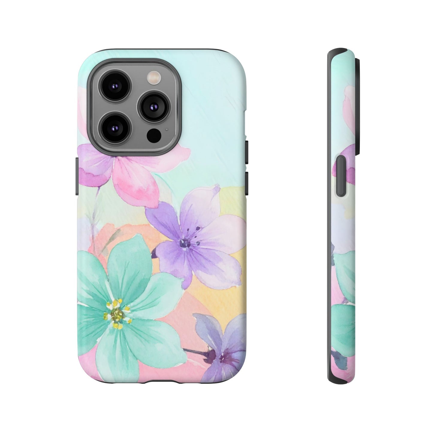 Protective Phone Case – Water Petal