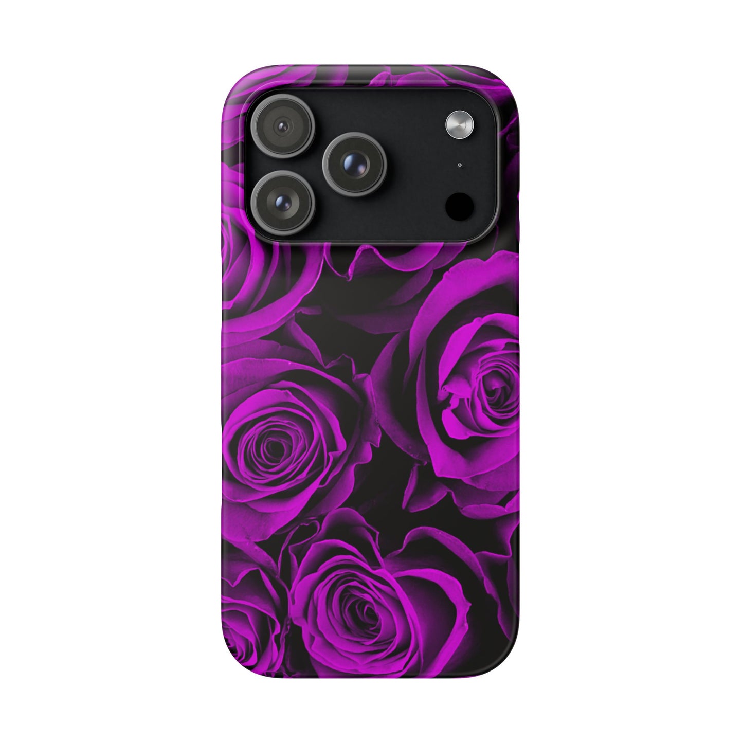 Snap Phone Case – Amethyst Roses