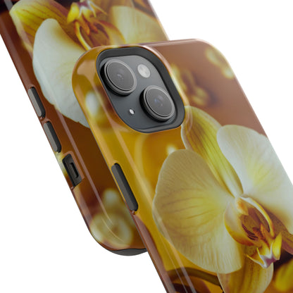 Protective Phone Case – Amber Orchid