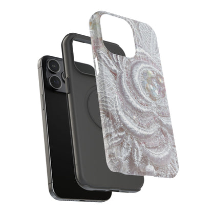 Impact-Resistant Phone Case – Lace Veil