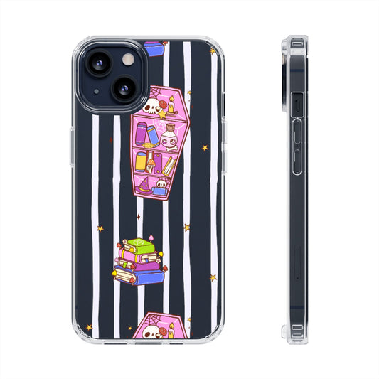 Clear Phone Case – Booked to Death