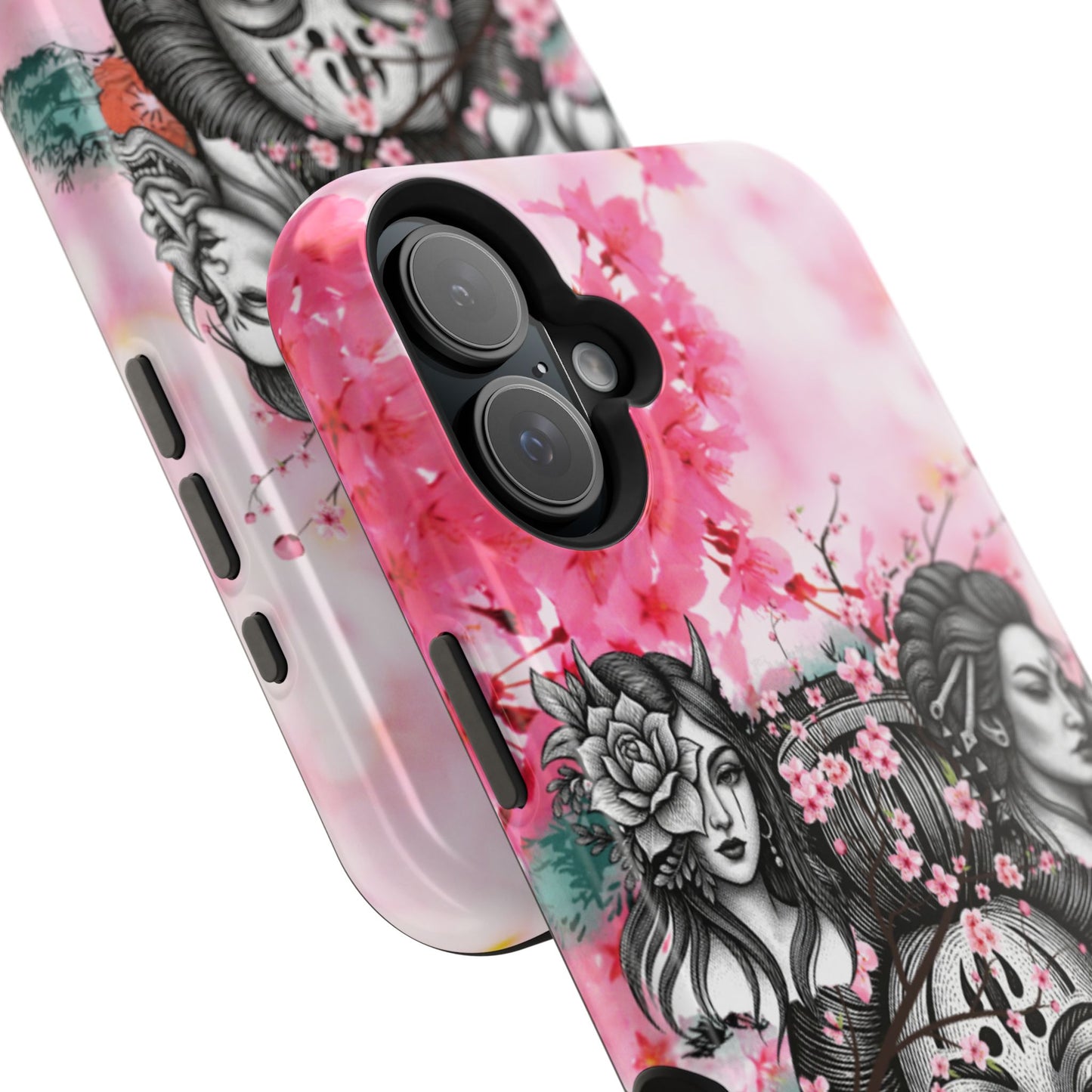 Wireless-Charging Compatible Case – Blossom & Thorn