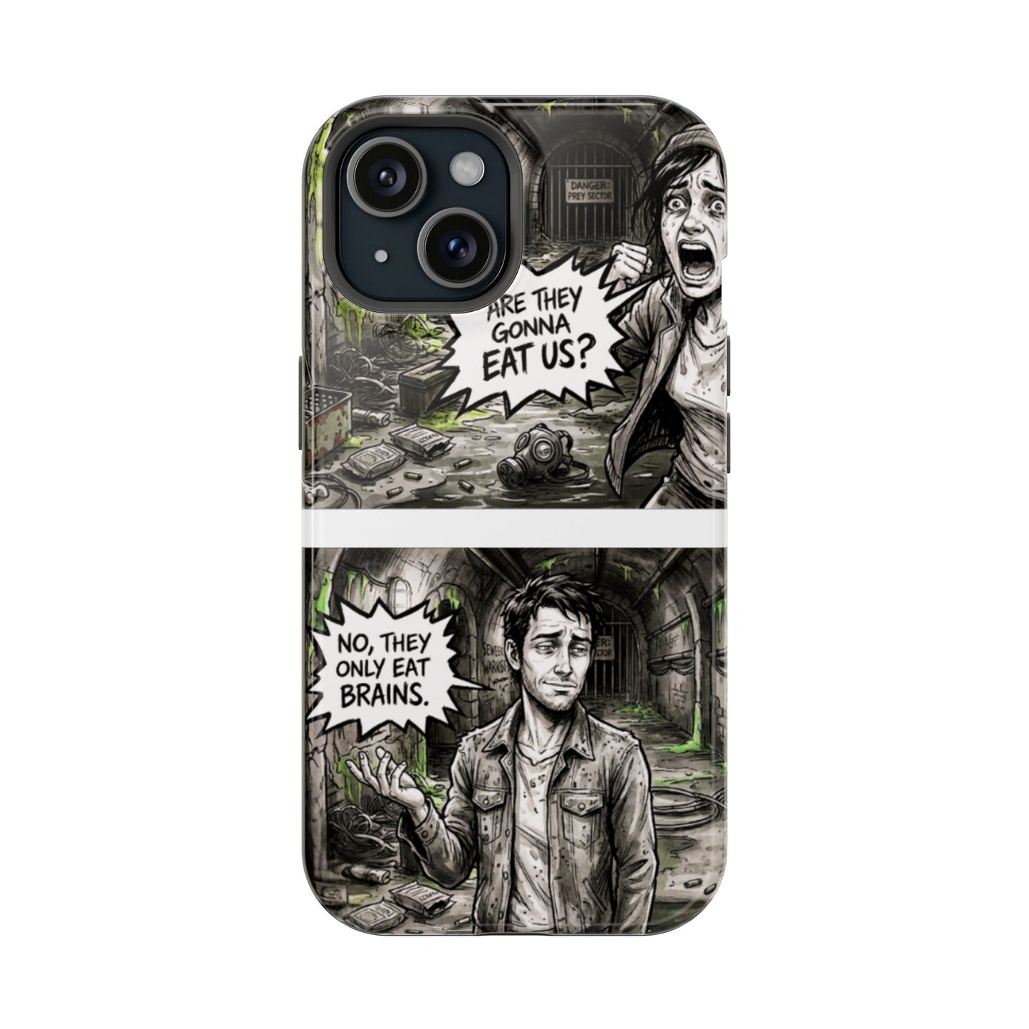 Wireless-Charging Compatible Case – Brains Only