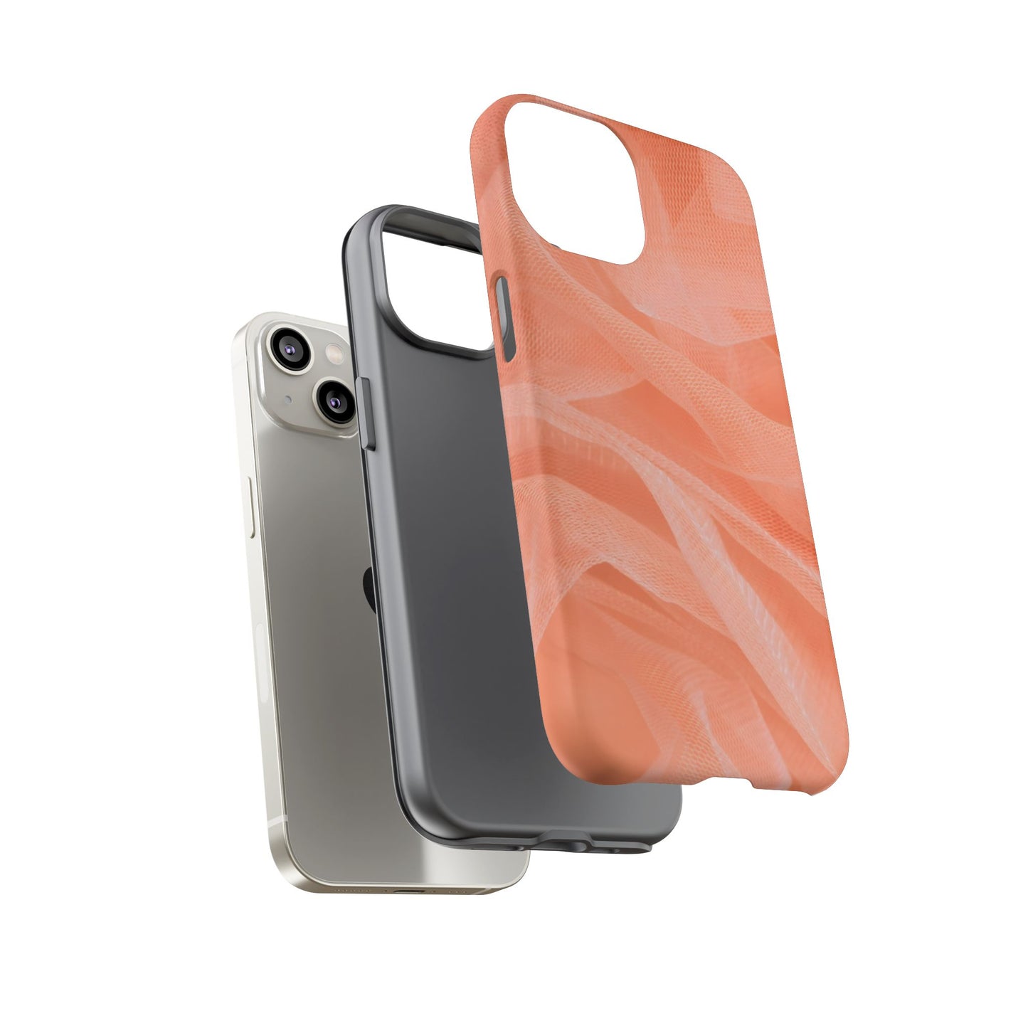 Protective Phone Case – Coral Veil