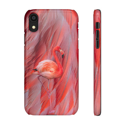 Snap Phone Case – Scarlet Plume