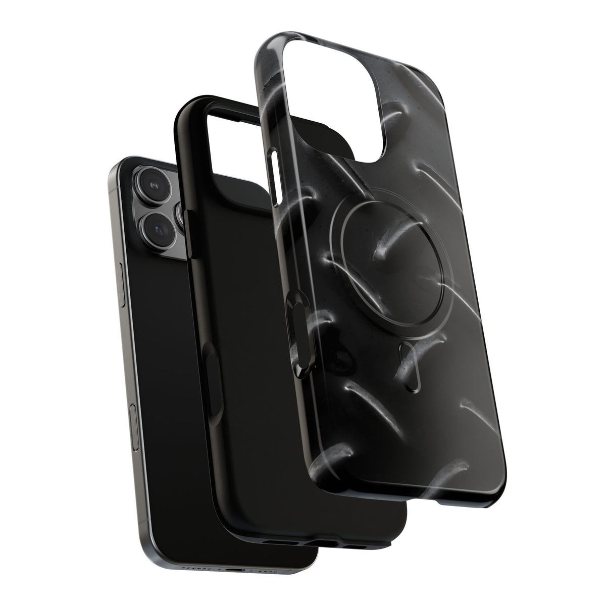 Protective Magnetic Phone Case – Blackout Plate