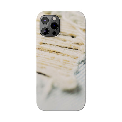 Slim Phone Case – Woven Warmth