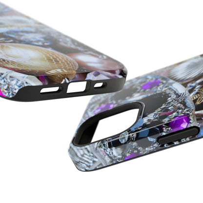 Impact-Resistant Phone Case – Chrome Jewel