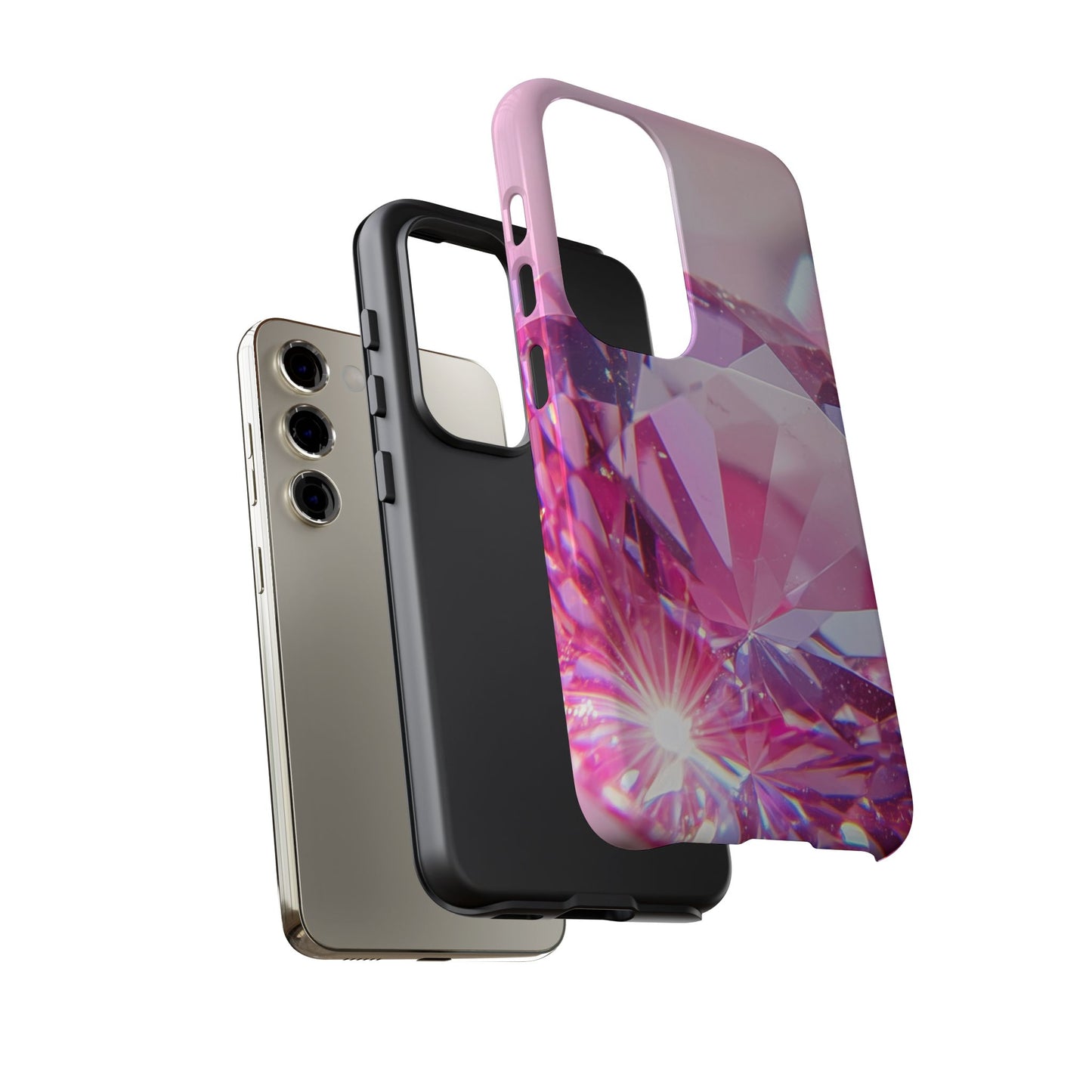 Protective Phone Case – Pink Ice