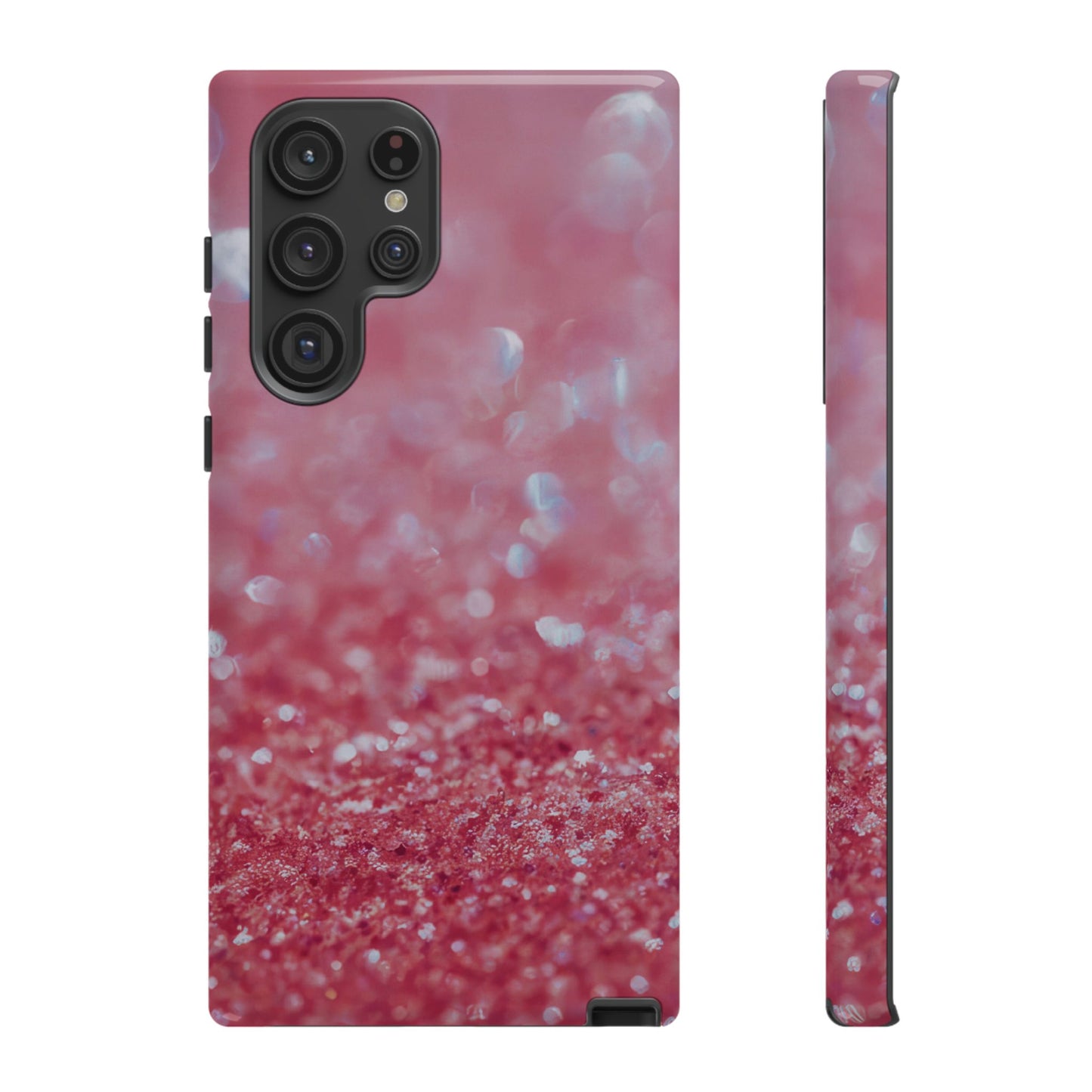 Protective Phone Case – Rosé Sparkle