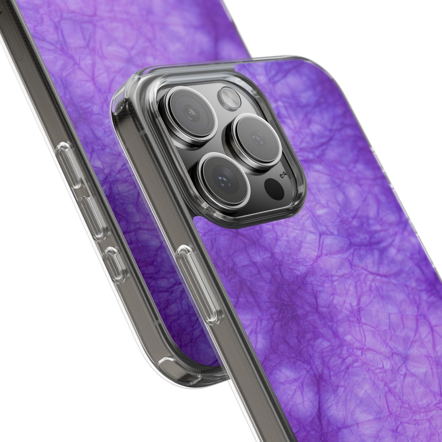 Clear Phone Case – Neon Dusk