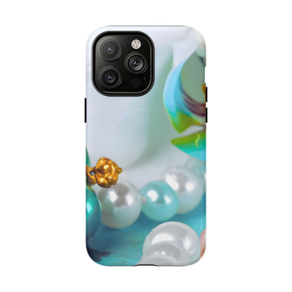 Protective Magnetic Phone Case – Mermaid's Pearl