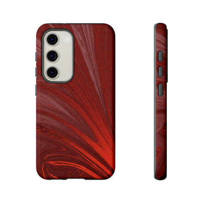 Protective Phone Case – Crimson Current