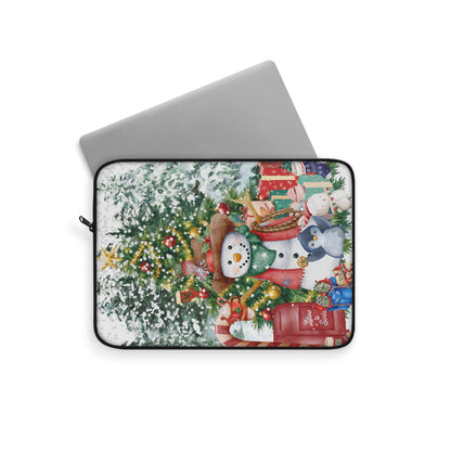 Slim Neoprene Laptop Sleeve – Christmas Came to Town