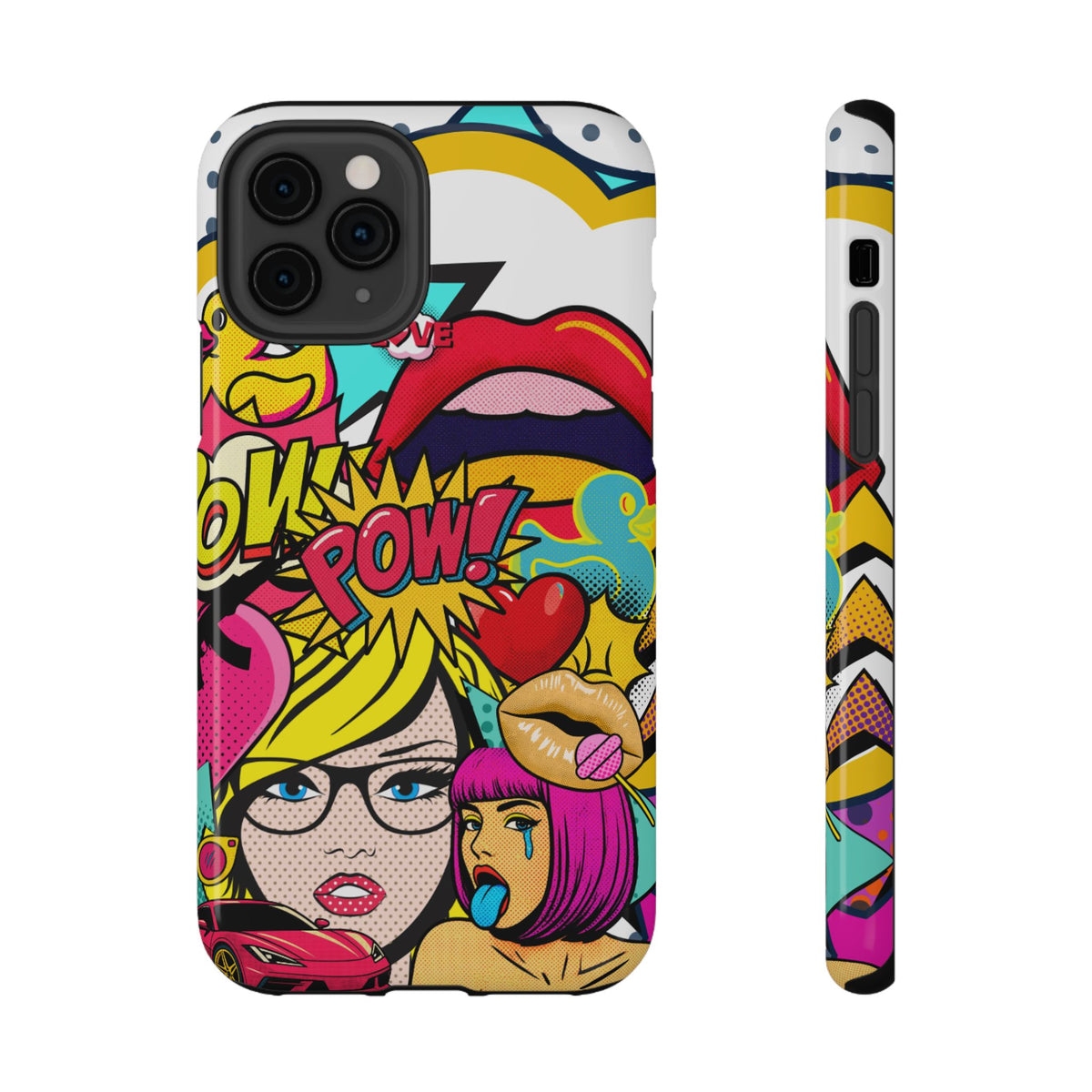 Impact-Resistant Phone Case – Pop Off – Compatible with iPhone 11–17 & Samsung Galaxy S22–S26 Series